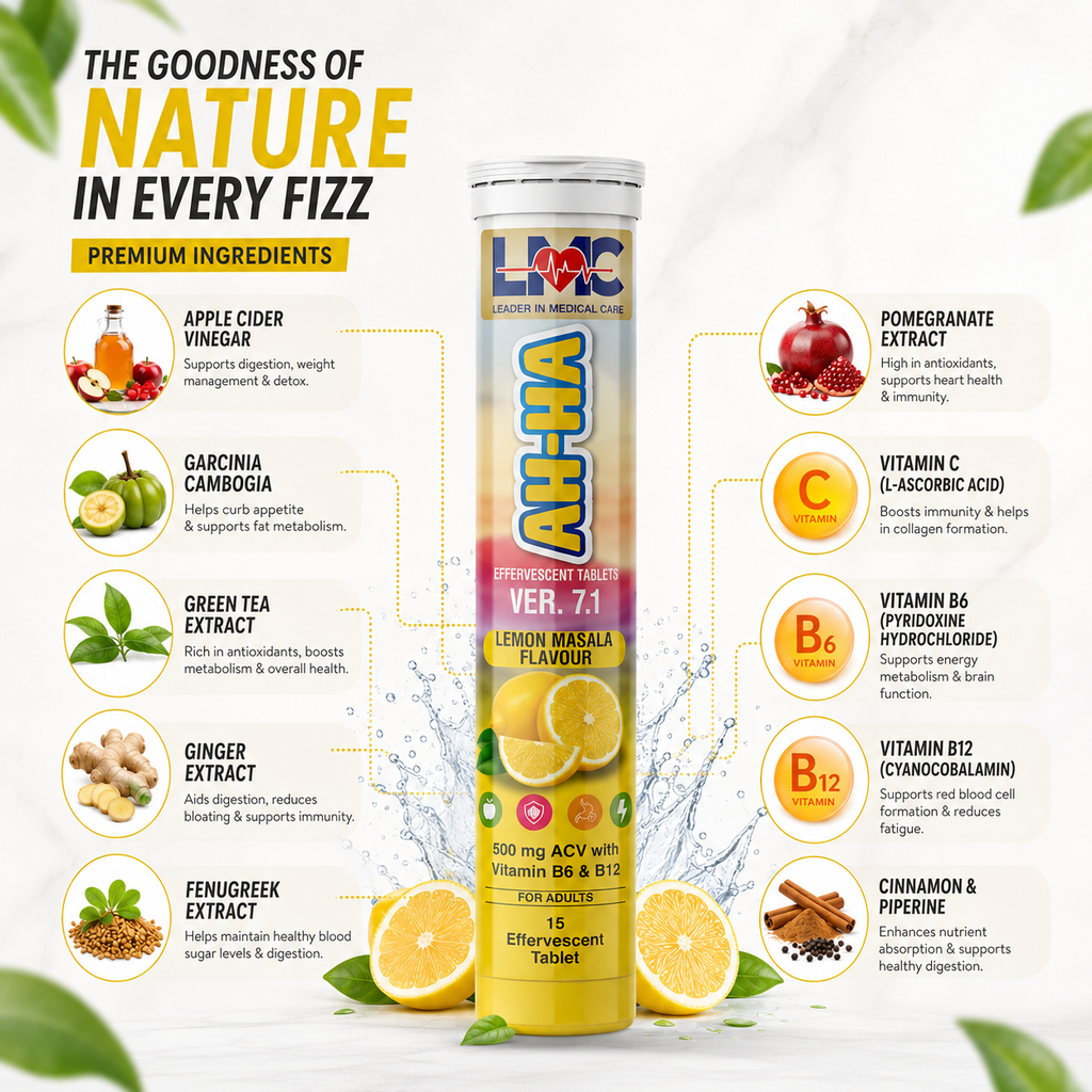 AH-HA ACV TABLET LEMON MASALA FLAVOUR VER.7.3