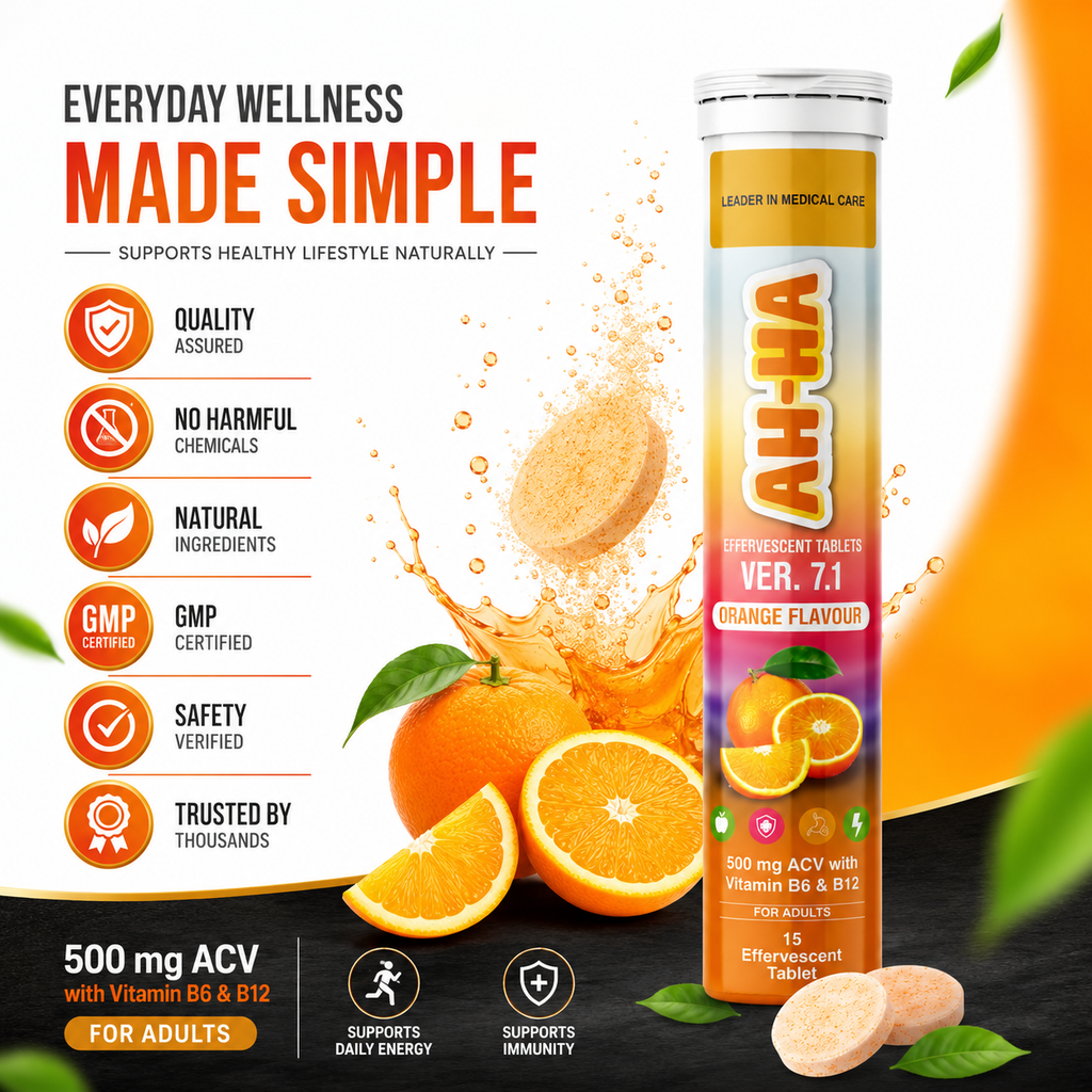 AH-HA ACV TABLET ORANGE FLAVOUR VER.7.2