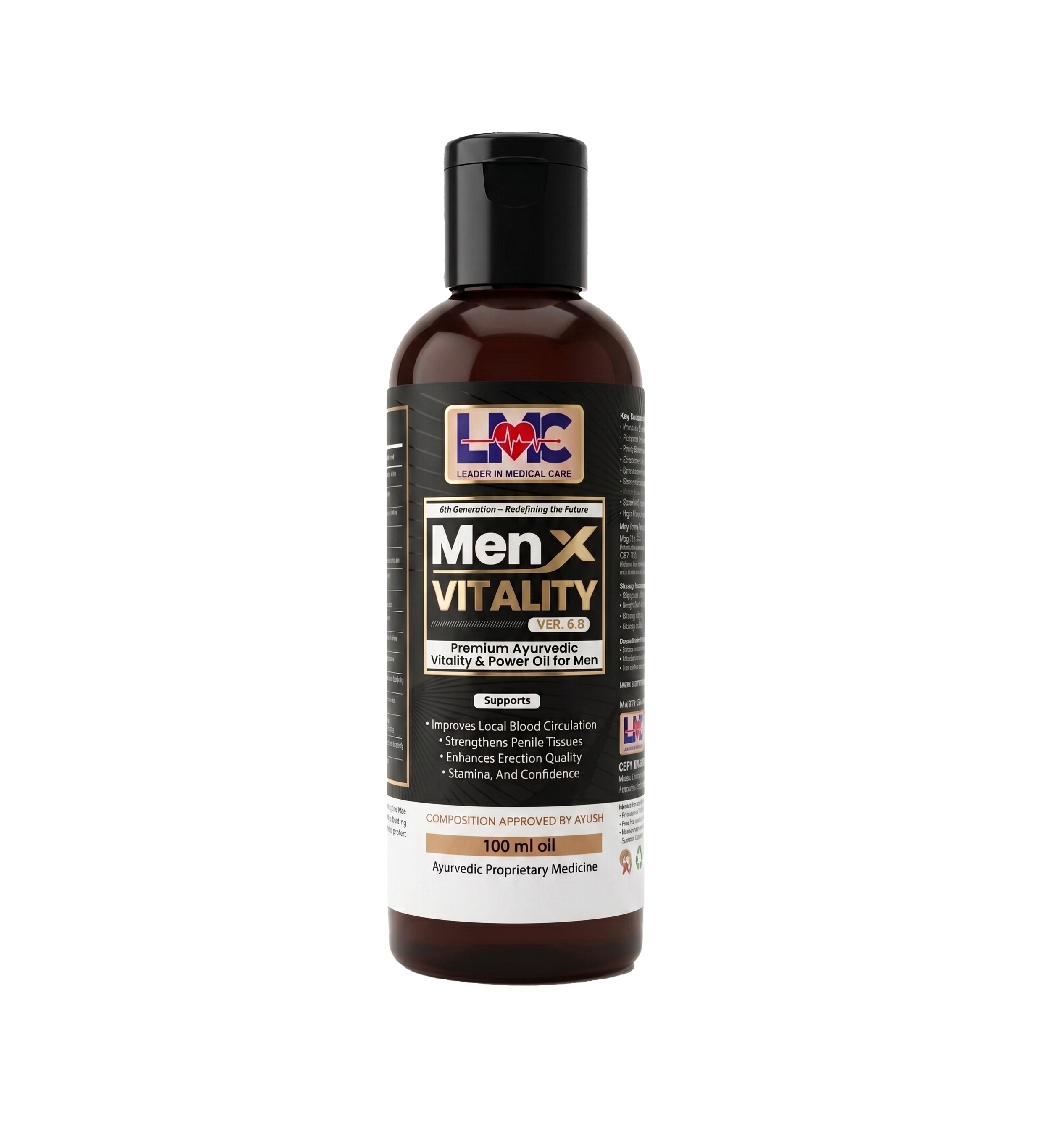 LMC MEN X VITALITY OIL V6.8